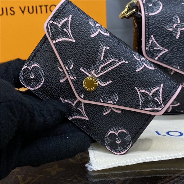 Louis Vuitton Felicie Strap & Go Autres Toiles Monogram Black - Image 7