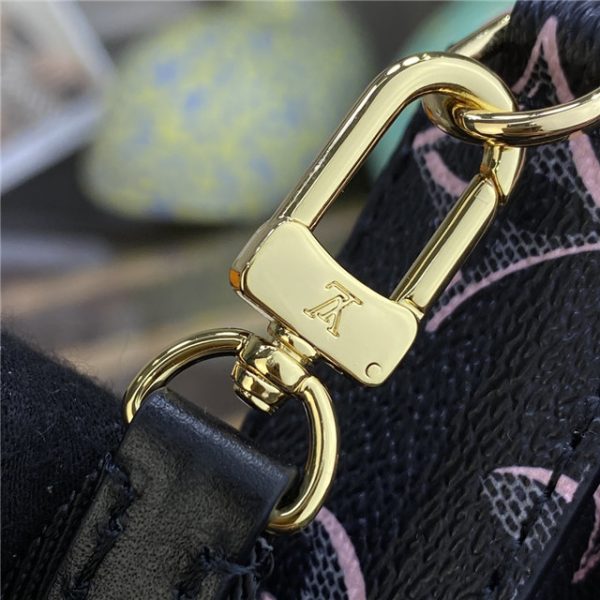 Louis Vuitton Felicie Strap & Go Autres Toiles Monogram Black - Image 9