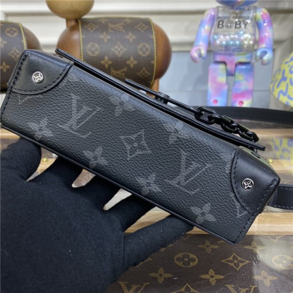 Louis Vuitton Steamer Wearable Wallet Monogram Eclipse Canvas - Image 6