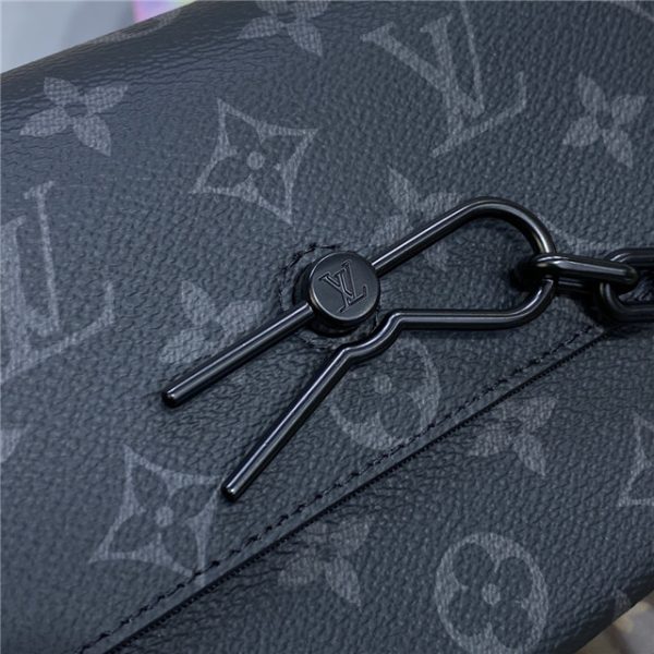 Louis Vuitton Steamer Wearable Wallet Monogram Eclipse Canvas - Image 8