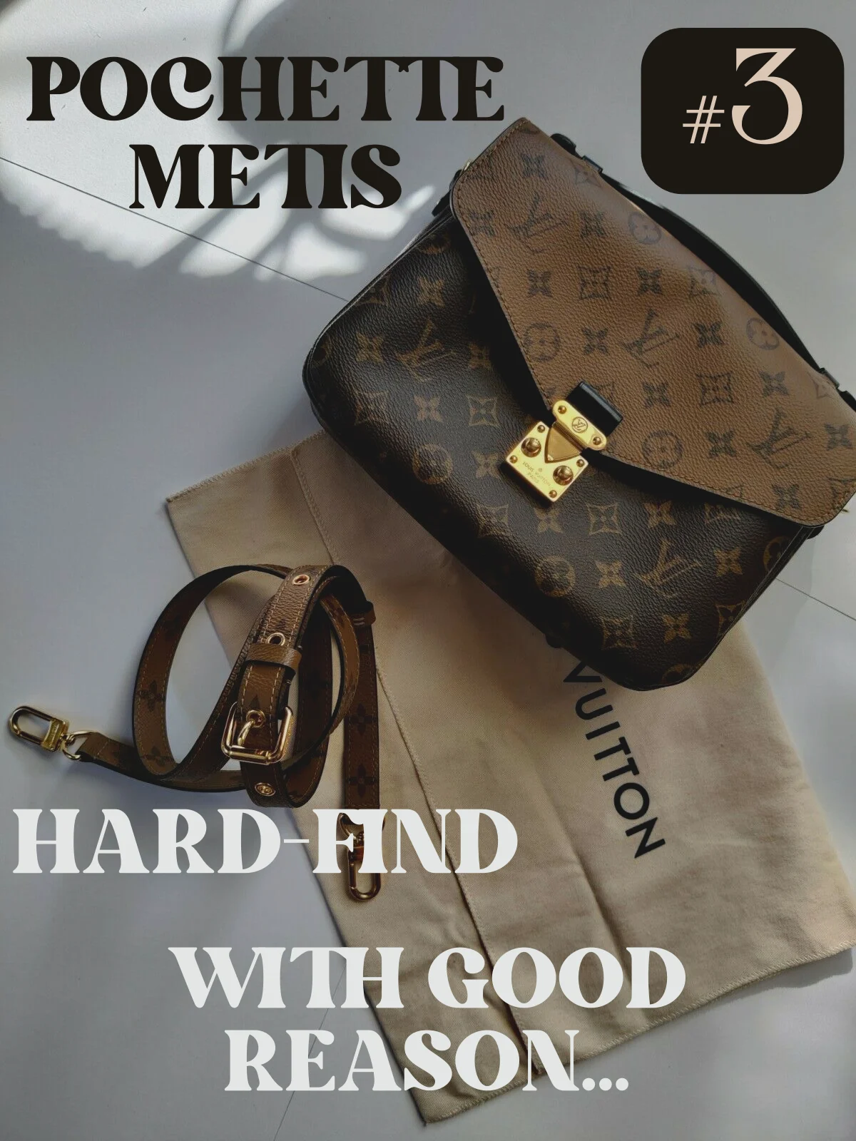 Louis Vuitton POCHETTE METIS, Hard-find With Good Reason