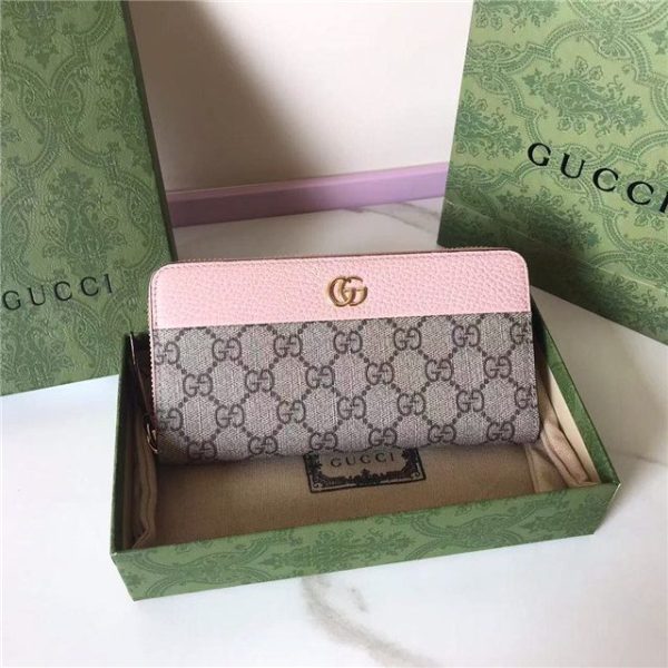 Gucci GG Marmont Zip Around Wallet (Varied Colors) - Image 3