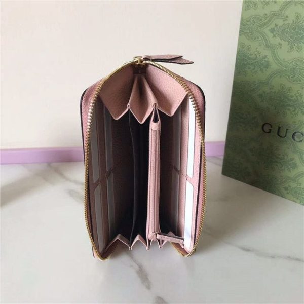 Gucci GG Marmont Zip Around Wallet (Varied Colors) - Image 8