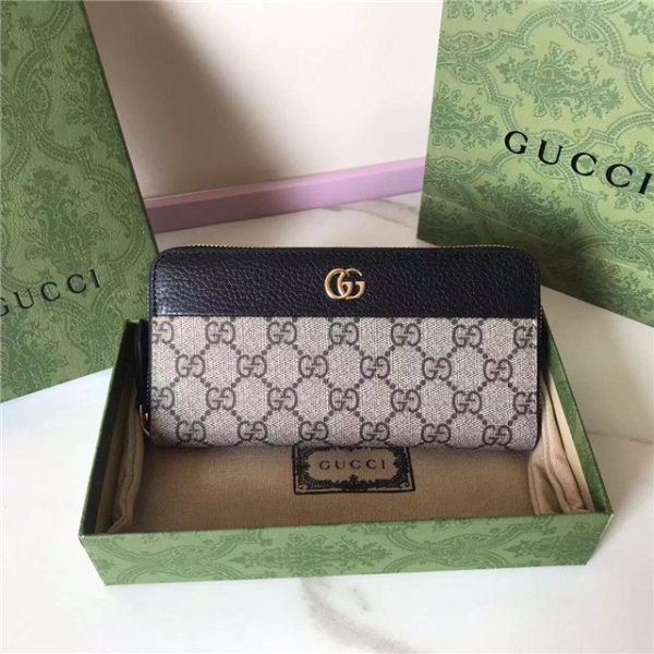 Gucci GG Marmont Zip Around Wallet (Varied Colors) - Image 11